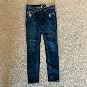 Rag and bone skinny jeans. Size 25